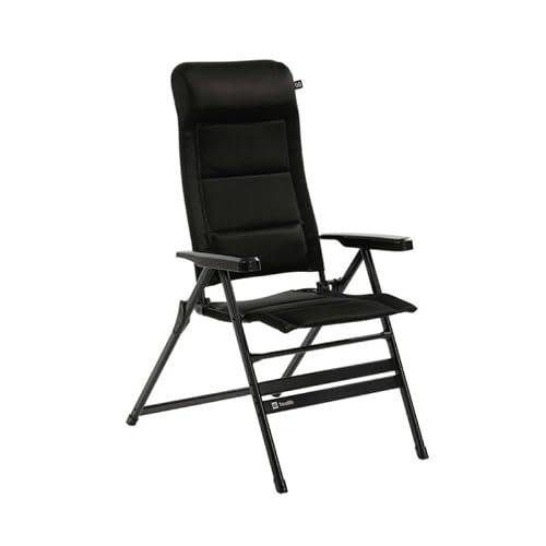 Travellife Barletta Stoel Comfort XL - Black - 7-Position Adjustable Backrest