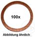 Dresselhaus Bague d'étanchéité en cuivre 24x30x1,5 mm Paquet de 100