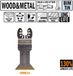 CMT Multitoolzaagblad voor hout en metaal, 45mm - 5 Stuk(s)