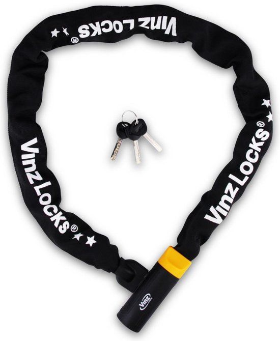 VINZ Salado ART2 Goedgekeurd Fietsslot - 120cm - Antraciet