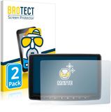 BROTECT Screenprotector voor Alpine INE-F904DC - Folie Beschermfolie Mat 2 Stuks