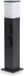 HOFTRONIC - Buitenstopcontact paal - 51cm - 4 stopcontacten - Zwart - E27