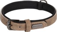 DELU Flamingo Delu Met Neopreen Halsband Honden Bruin S 29-35cm 15mm