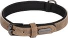 DELU Flamingo Delu Met Neopreen Halsband Honden Bruin S 29-35cm 15mm