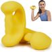 Haltères pour femmes, haltères en néoprène, set de 2 pour musculation, yoga, pilates, gymnastique, boxe, design ergonomique confortable, 1,4 kg/1,8 kg/2,3 kg/2,7 kg/3,2 kg/3,6 kg