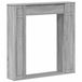 vidaXL Haardombouw Grijs Sonoma 100 x 20 x 100 cm Bewerkt hout
