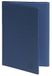 Exacompta - Denim beschermhoes voor schijn – 3 met kunststof gecoate kleppen – 8,5 x 13,2 cm – blauw