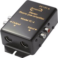Dynavox TC-4 Phono voorversterker Zwart