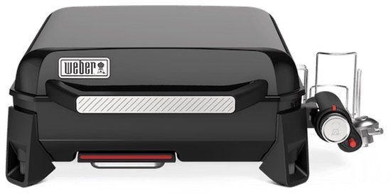 Weber Slate Plancha - 43 cm Bakplaat - Gasbarbecue - 1 Brander - Zwart