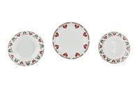 Nataluna L.3024 Serveertafel, 18 stuks, rond, zoals afgebeeld