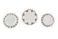 Nataluna L.3024 Serveertafel, 18 stuks, rond, zoals afgebeeld