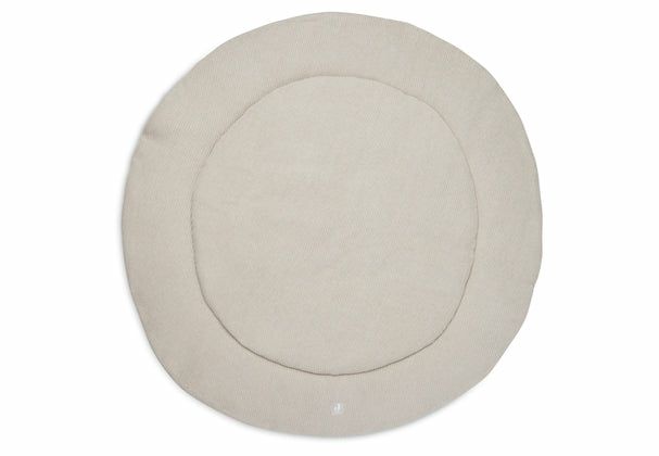 Jollein Boxkleed Rond - Basic Knit - Nougat - 95cm