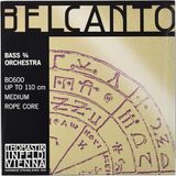 Set Thomastik Belcanto Contrabas 3/4 Orkest Medium Chroom Bedraad