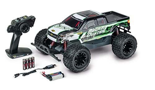 Carson 500404247 1:10 FE Mega Duster 2.0 2,4 GHz 100% RTR - op afstand bestuurde auto, Offroad Truggy, incl. batterijen en afstandsbediening, bedrukte carrosserie