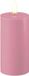 Deluxe Homeart Bougie LED 5 x 10 cm Lavande