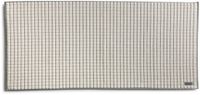 möve Eden badmat met boxstructuur 60 x 130 cm van 100% katoen, Nature/Zwart
