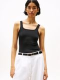 Tommy Hilfiger Dames Tank Top Zwart S