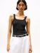 Tommy Hilfiger Dames Tank Top Zwart S