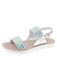 Beppi Sandalen blauw / zilver