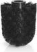 Blomus Brosse de remplacement pour cuvette de WC pour Nexio, Menoto et Areo - Noir