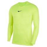 Nike Park First Layer Shirt Lange Mouw - Fluogeel | Maat: L