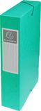 Exacompta 8x Klasseerdoos glanskarton Rug 60mm - A4 - Groen