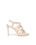 NeroGiardini Sandalen Nerogiardini Gelamineerd Tpu Egizia Natuurlijk - Vrouwen - Maat 36 - Bruin