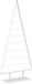 vidaXL Arbre de Noël KUOPIO 210 cm Acier Blanc