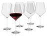 Legio Nova Magnum Verres de 90 cl, lot de 6, couleur noire