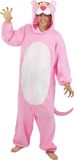 FUNIDELIA Pink Panther Onesie - Roze Kostuum voor Volwassenen - Maat M/L