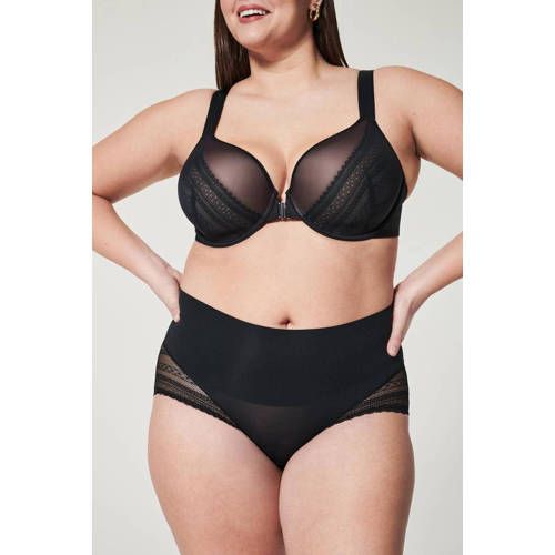 SPANX Undie-tectable Illusion Lace Hi-Hipster - Zwart