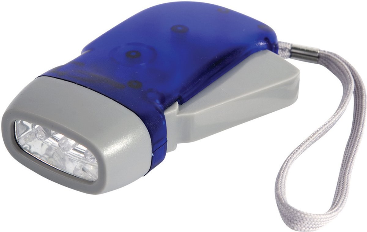 Camp Gear Knijpkat Oplaadbaar 20 Lumen Blauw