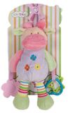 BigBuy Fun Jouet d'activité doux Vache 25cm Multicolore