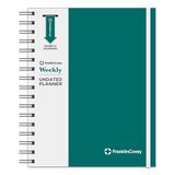 FranklinCovey Undated Weekly Wire-bound Planner