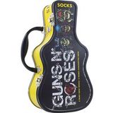 Guns N' Roses Sokken - Guitar TinBox - EU 40-46 - voor Mannen - meerkleurig