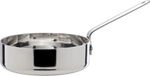 Cosy&Trendy Mini koekenpan/hapjespan - 12 cm - Aluminium - RVS