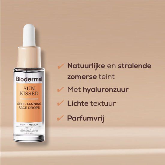 Biodermal Selftanning drops 30 ml