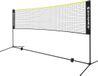SONGMICS EUZIEL International GmbH Badmintonnet – In hoogte verstelbaar – Set met stevig ijzeren frame en draagtas – Zwart-geel – 500 x 103 x 155 cm