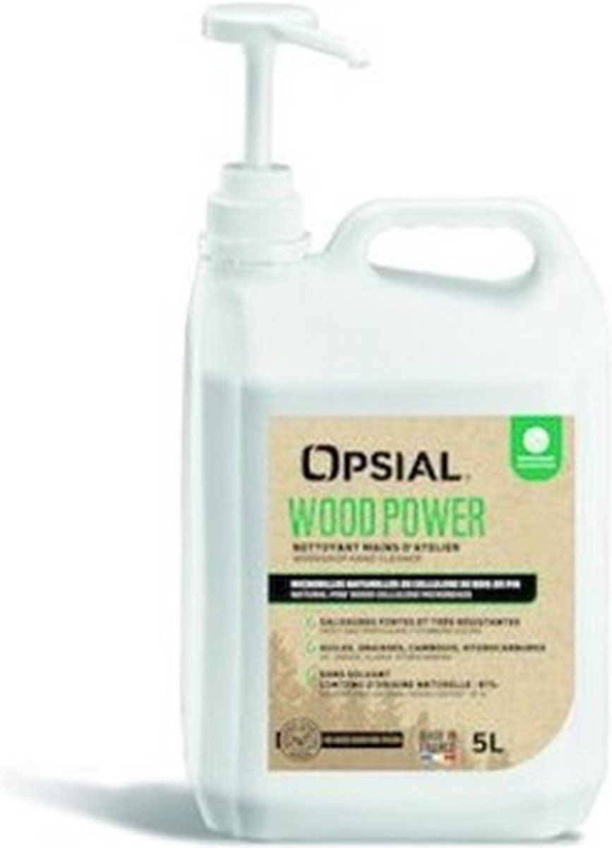 Opsial reinigingszeep - Wood Power - 5 l