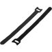 Basetech 98001c371 Velcro cable tie For bundling Hook and loop part (l x w) 250 mm x 13 mm Black 1 piece(s)