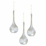 Loberon set de 3 lanternes suspendues Fairlie clair