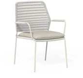 Tierra Outdoor David Dining Tuinstoel - Crème White