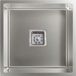 Cata Lavabo avec un seul bac CB4040R10 Acier inoxydable Carré