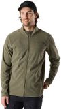 Swedemount Lofoten Fleece FL LS FZ Heren Wandeltrui Maat XL Olive Green Polyester