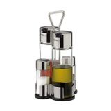 Tescoma 650354 Kruidenorganizer Roestvrijstaal, Transparant