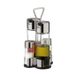Tescoma 650354 Kruidenorganizer Roestvrijstaal, Transparant