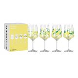 RITZENHOFF 6041004 set aperitiefglazen 500 ml - serie Sommerdauw - motief citroen - Made in Germany