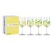 RITZENHOFF 6041004 set aperitiefglazen 500 ml - serie Sommerdauw - motief citroen - Made in Germany