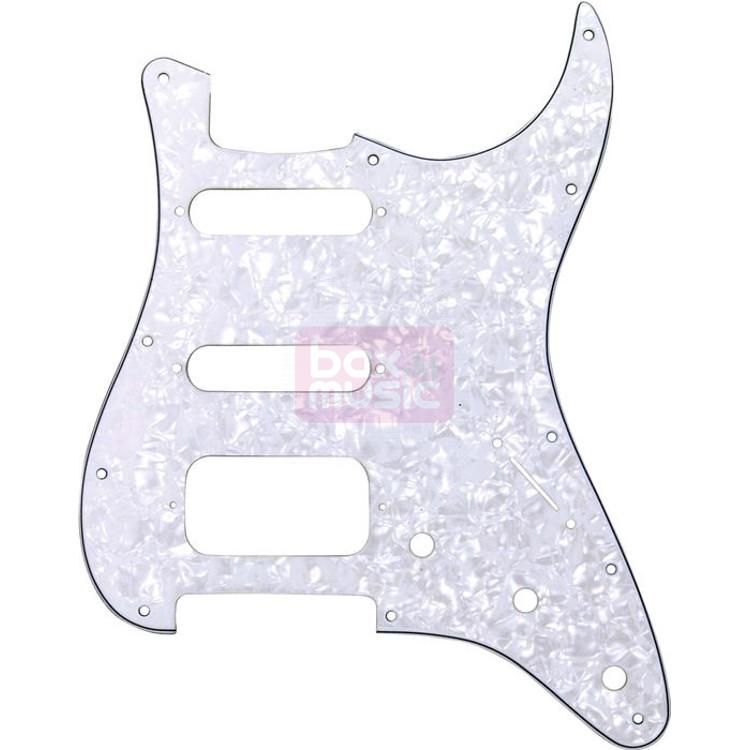 Fender Stratocaster HSS Pickguard White Pearl