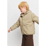Mango Kids gewatteerde winterjas - beige